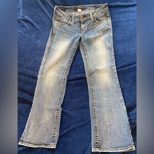 Silver Jeans Women's Flare Denim - Light Blue Sz 31 34